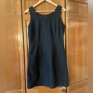 OLD NAVY Little Black Wool Blend Tank Dress. Size 6
